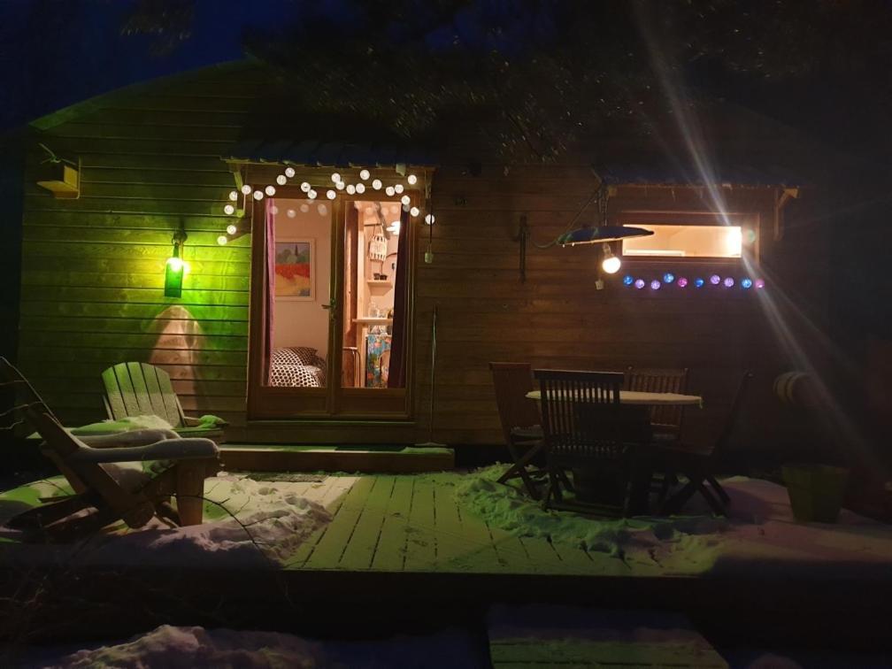 Chalet Grenouille Domaine De La Mamounette Champclause 외부 사진