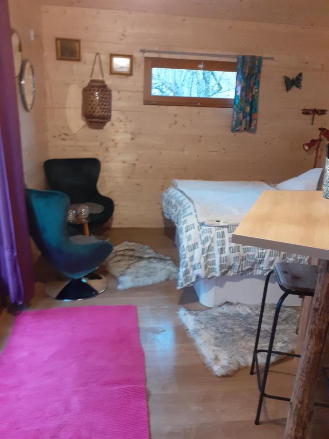 Chalet Grenouille Domaine De La Mamounette Champclause 외부 사진