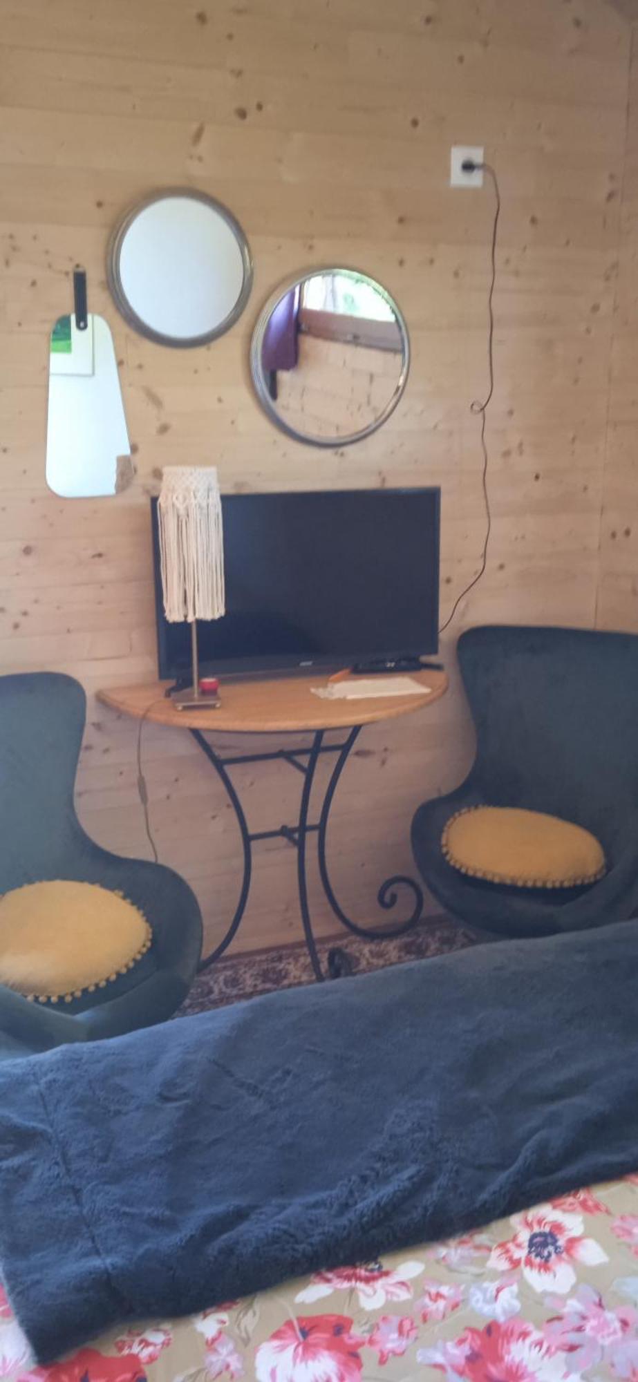 Chalet Grenouille Domaine De La Mamounette Champclause 외부 사진