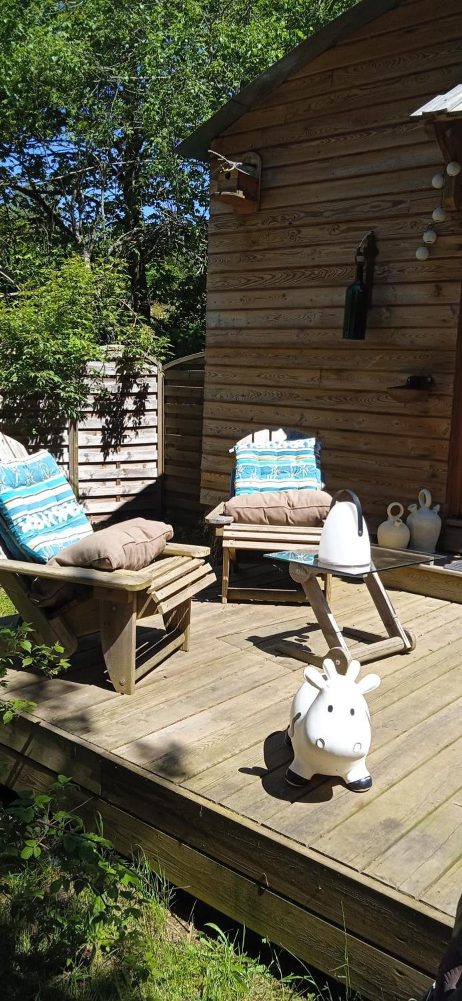 Chalet Grenouille Domaine De La Mamounette Champclause 외부 사진