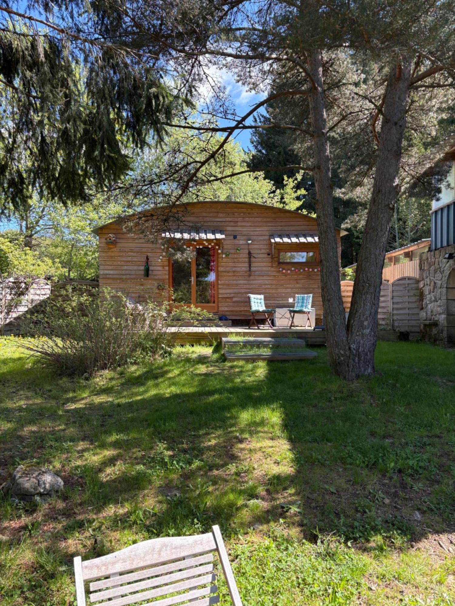 Chalet Grenouille Domaine De La Mamounette Champclause 외부 사진